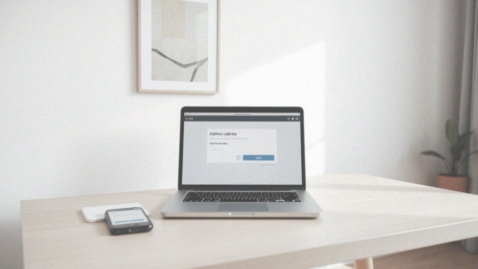 Jak zaktualizować adres rozliczeniowy w serwisach internetowych?