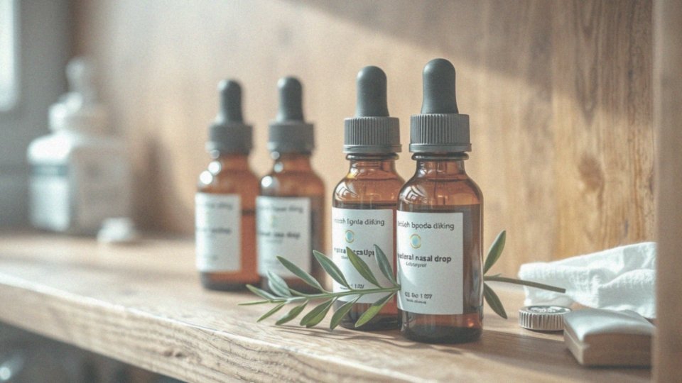 Dlaczego naturalne krople do nosa są uważane za bardziej łagodne?