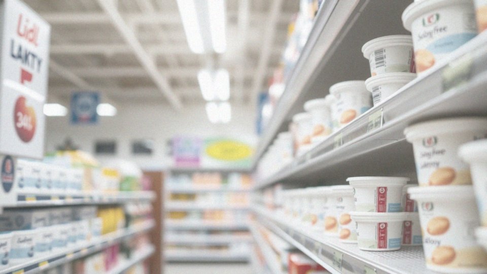 Jakie jogurty bez laktozy można znaleźć w Lidl?
