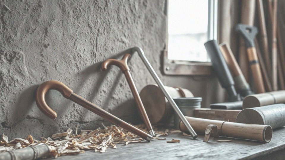 Jakie materiały są używane do produkcji lasek ortopedycznych?