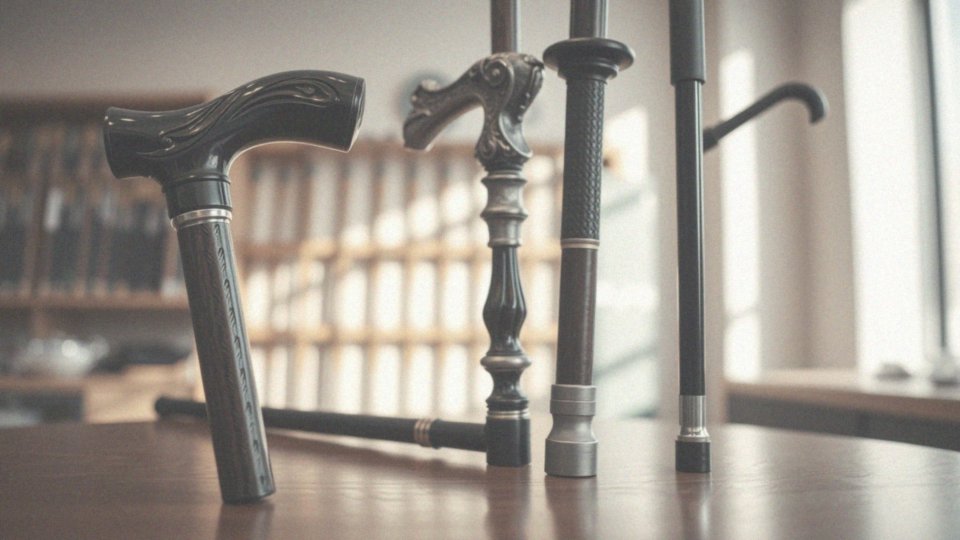 Jakie stylowe laski dostępne są dla osób potrzebujących wsparcia?