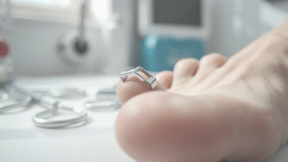 Czym są klamry ortonyksyjne i jak działają na wrastające paznokcie?
