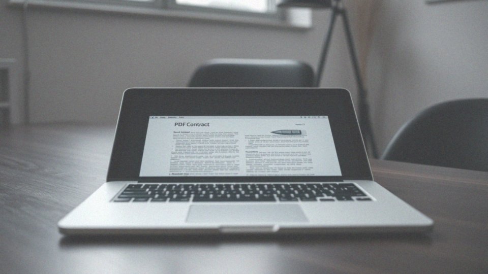 Jak można osadzić podpis elektroniczny w pliku PDF?