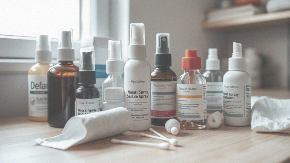 Jakie substancje czynne występują w sprayach do nosa?