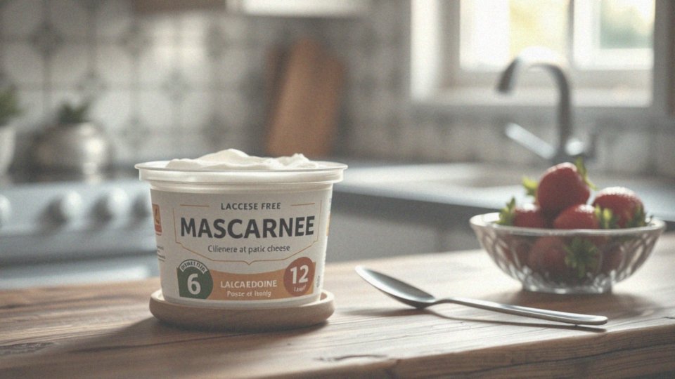 Czy istnieje mascarpone bezlaktozowe?