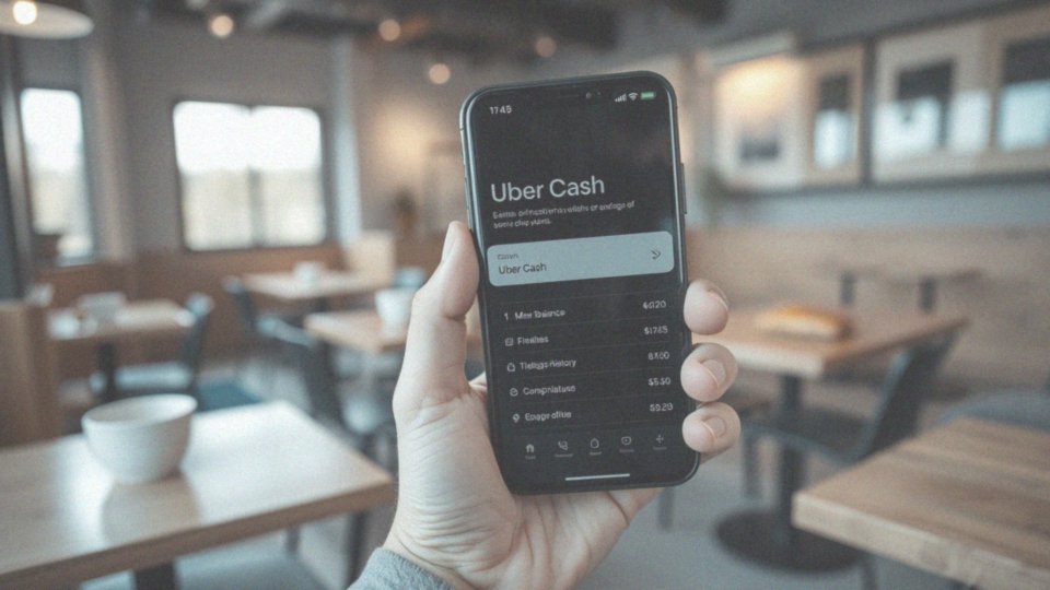 Jak śledzić saldo i wydatki związane z Uber Cash?
