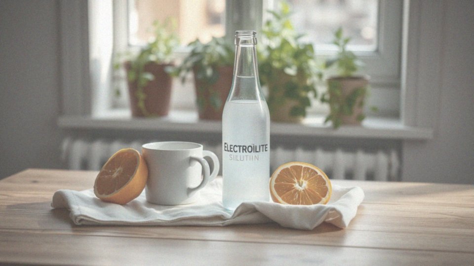 Dlaczego elektrolity powinno się pić podczas choroby?