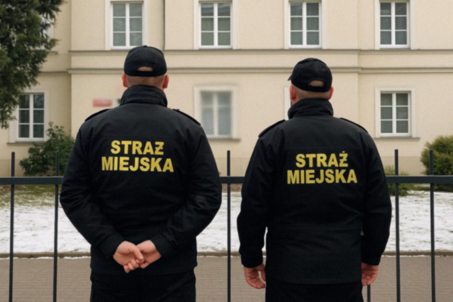 Usunięcie zdewastowanego pojazdu z ulicy Kołobrzeskiej w Szczecinku